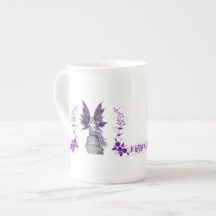 Tasse En Porcelaine Tea de grande taille Fairy violet