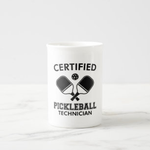 Tasse En Porcelaine Technicien certifié en Pickleball