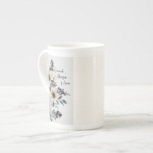 Tasse En Porcelaine teintes d'amour - Aquarelle Hugs