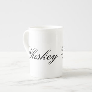 Tasse En Porcelaine Thé drôle de café d'humour de hippie de whiskey