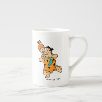 Tasse En Porcelaine The Flintstones | Fred & Pebbles Flintstone