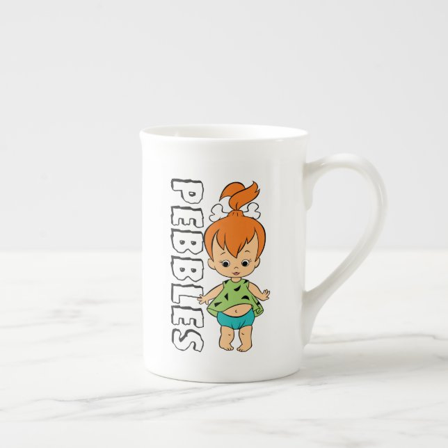 Tasse En Porcelaine The Flintstones | Pebbles Flintstone (Droite)