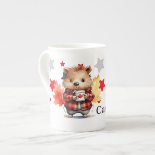 Tasse En Porcelaine Thème de la fête du Canada