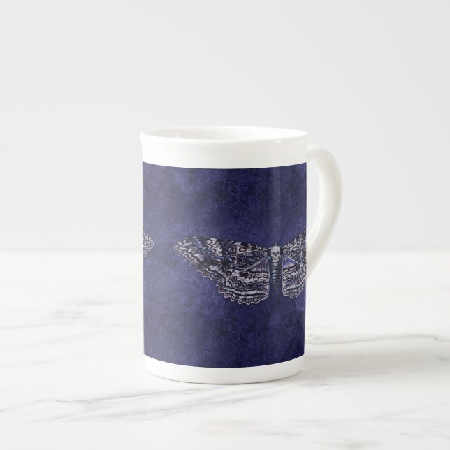 Tasse En Porcelaine Tiré Moth (Devant droit)