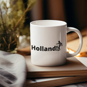 Tasse En Porcelaine Titre optimiséNom personnalisé Fan Oranje