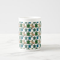 Tortue de mer tropicale motif floral | Océan côtie