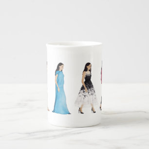 Tasse En Porcelaine Tour d'Australie de la Duchesse de Sussex