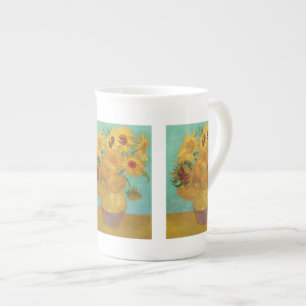 Tasse En Porcelaine Tournesols par Vincent van Gogh