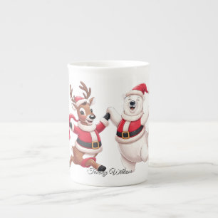 Tasse En Porcelaine Très tendance Moderne Funny Joyeux Noël