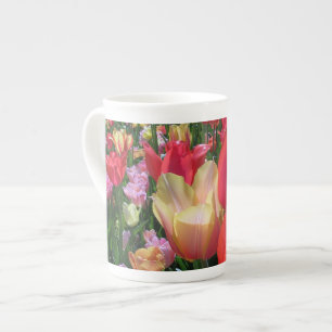 Tasse En Porcelaine Tulipes de ressort
