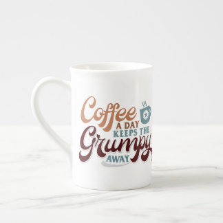 Tasse En Porcelaine Un café par jour pour le cadeau d'amoureux de café