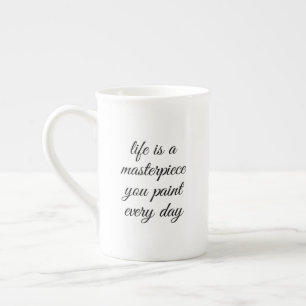 Tasse En Porcelaine Un chef-d'oeuvre Bouchon de spécialités