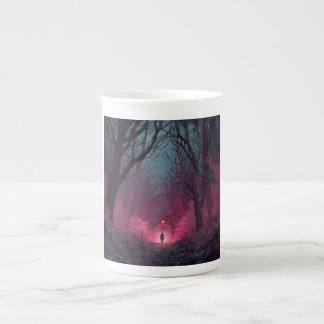 Tasse En Porcelaine Une maison dans les bois