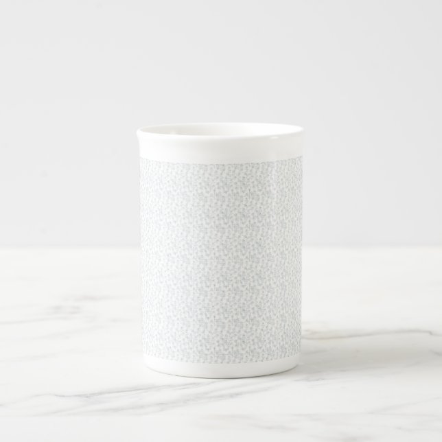 Tasse En Porcelaine Une surface entièrement blanche et sans fonctionna (Devant)