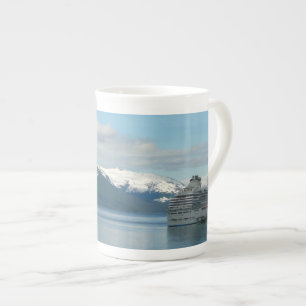 Tasse En Porcelaine Vacances de croisière en Alaska Photographie de vo