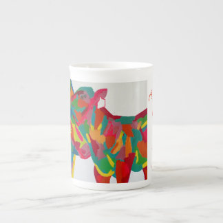 Tasse En Porcelaine Vache heureuse