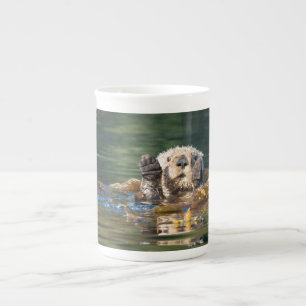 Tasse En Porcelaine Vague Louter de mer