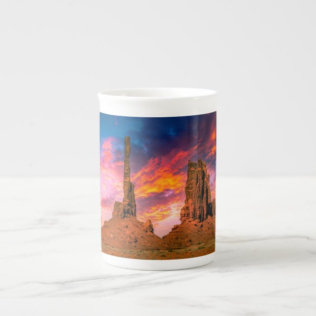 Tasse En Porcelaine Vallée du Monument (Devant)