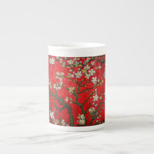Tasse En Porcelaine Van Gogh Almond Blossoms Red