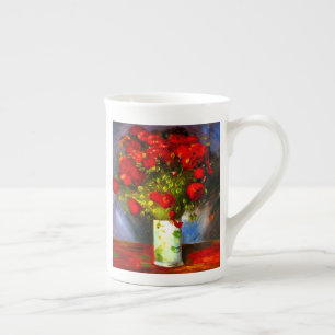 Tasse En Porcelaine Van Gogh Red Poppies