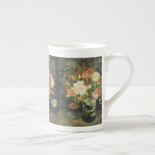 Tasse En Porcelaine Van Gogh Still Life avec Fleurs de prairie et Rose