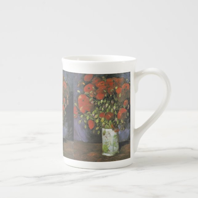 Tasse En Porcelaine Vase par Red Poppies Vincent van Gogh (Droite)