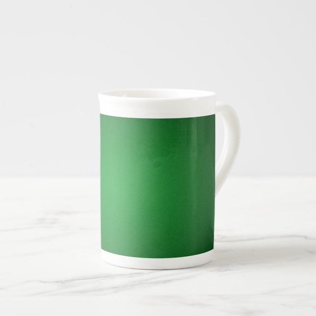Tasse En Porcelaine Vignette cool Grainy vert-noir (Devant droit)