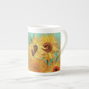 Tasse En Porcelaine Vincent Van Gogh Douze Tournesols Dans Un Vase