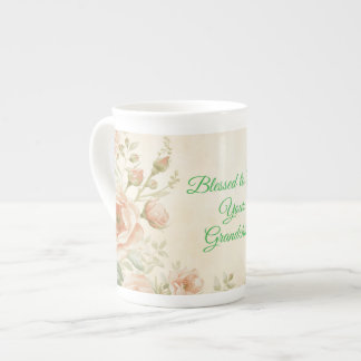 Tasse En Porcelaine Vintage Floral Grandma Sentimental Gift