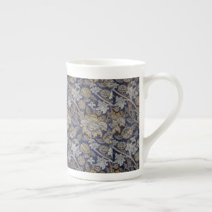 Tasse En Porcelaine Vintage William Morris Wey Motif Arrière - plan bl