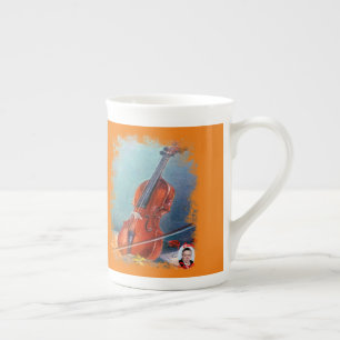Tasse En Porcelaine Violín