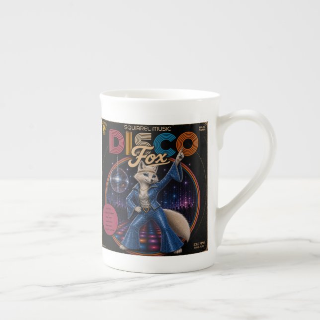 Tasse En Porcelaine Vixène Disco (Droite)
