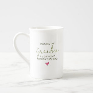 Tasse En Porcelaine Vous êtes la grand-mère que tout le monde souhaite