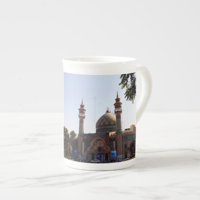 Tasse En Porcelaine Vue de Téhéran (Devant droit)