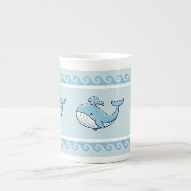 Tasse En Porcelaine Whaley Cute Baby (Devant)