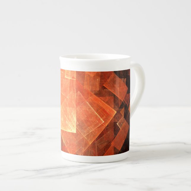 Tasse En Porcelaine Window Light Abstract (Devant droit)