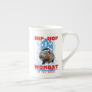 Tasse En Porcelaine Wombat Hip Hop Musique Drôle Animal