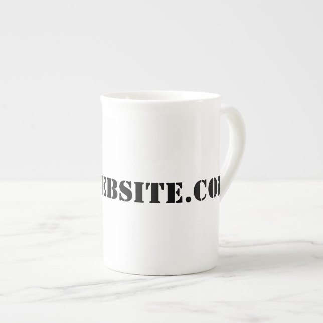 Tasse En Porcelaine YourWebSite.com (Devant droit)