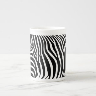 Tasse En Porcelaine Zebra Animalprint