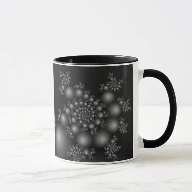 Tasse en spirale de perle (Droite)