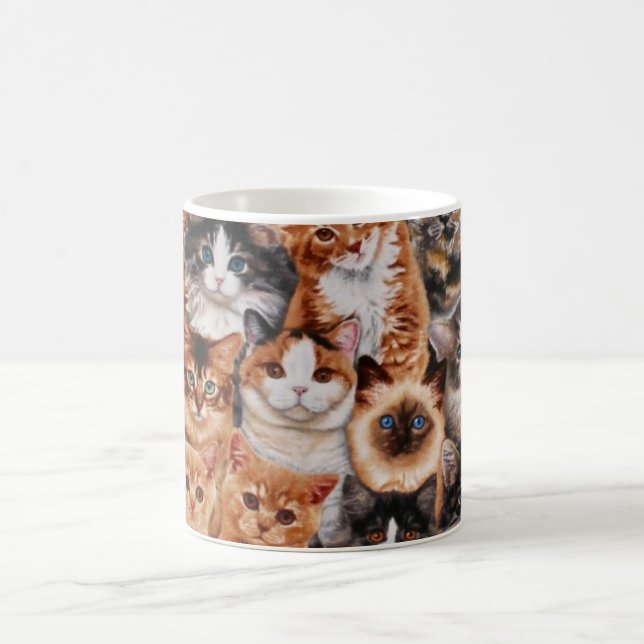 Tasse en tissu de chat Kitty (Centre)