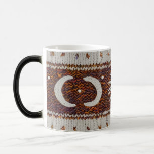 Tasse en tricot à plumes célestes Boho à changemen