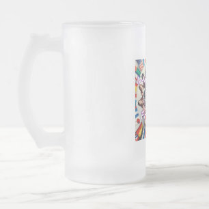 Tasse en verre dépoli, 470 ml
