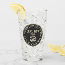 Tasse en verre du département 1793