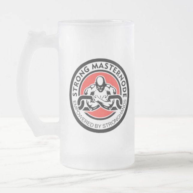 Tasse en verre givré (Gauche)