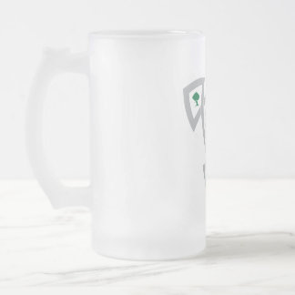 Tasse en verre givré de DAoC avec le noeud