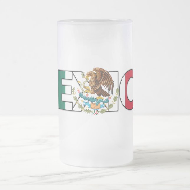 Tasse en verre givré du Mexique (Centre)