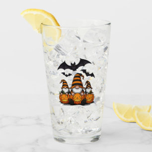 Tasse en verre Gnome d'Halloween