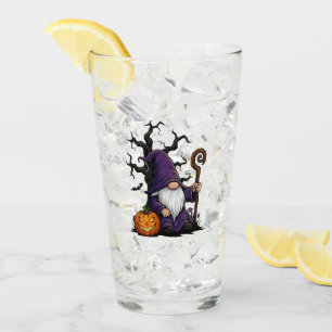 Tasse en verre Gnome Halloween