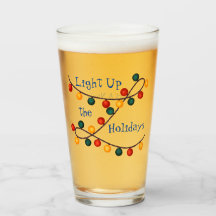 Tasse en verre Light Up The Holidays